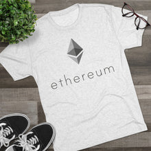 Load image into Gallery viewer, Ethereum Tri-Blend Crew Tee