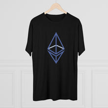 Load image into Gallery viewer, The wired Octahedron Tri-Blend Crew Tee