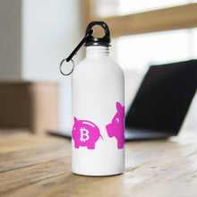 Load image into Gallery viewer, BitBanks Stainless Steel Water Bottle