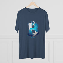 Load image into Gallery viewer, Bitcoin World Tri-Blend Crew Tee