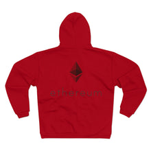 Load image into Gallery viewer, Wired Octahedron Hooded Zip Sweatshirt