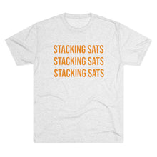 Load image into Gallery viewer, Stacking Sats Tri-Blend Crew Tee