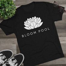 Load image into Gallery viewer, The Bloom Pool Tri-Blend Crew Tee