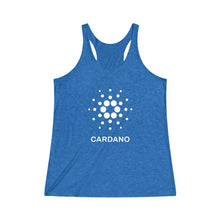 Load image into Gallery viewer, Cardano Foundation Women's Tri-Blend Racerback Tank