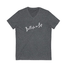 Load image into Gallery viewer, "Bullish On Life" V-Neck Tee
