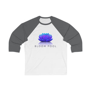 The Bloom Pool 3/4 Sleeve Baseball Tee