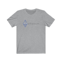 Load image into Gallery viewer, The Wired Octahedron ETH Logo Jersey Short Sleeve Tee
