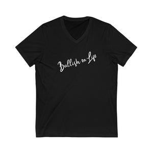 "Bullish On Life" V-Neck Tee