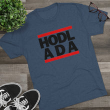 Load image into Gallery viewer, HODL ADA Tri-Blend Crew Tee
