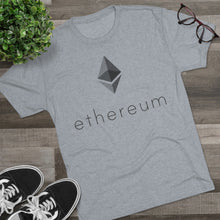 Load image into Gallery viewer, Ethereum Tri-Blend Crew Tee
