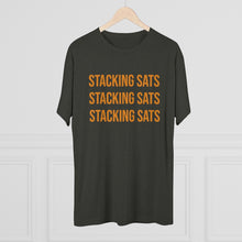 Load image into Gallery viewer, Stacking Sats Tri-Blend Crew Tee
