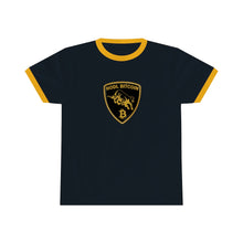Load image into Gallery viewer, The Lambo HODL Bitcoin Ringer Tee
