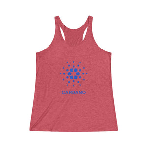 Cardano Foundation Women's Tri-Blend Racerback Tank