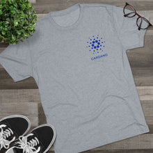 Load image into Gallery viewer, Cardano Foundation Tri-Blend Crew Tee
