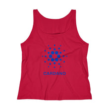Load image into Gallery viewer, Cardano Foundation Women&#39;s Relaxed Jersey Tank Top
