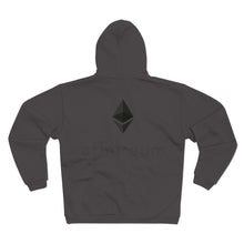 Load image into Gallery viewer, Wired Octahedron Hooded Zip Sweatshirt
