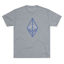 Load image into Gallery viewer, The wired Octahedron Tri-Blend Crew Tee
