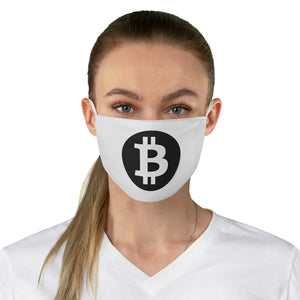 "B"itcoin Face Mask