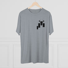 Load image into Gallery viewer, The Bull Chart Tri-Blend Crew Tee
