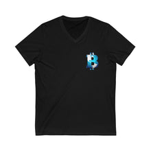 Load image into Gallery viewer, Bitcoin World V-Neck Tee
