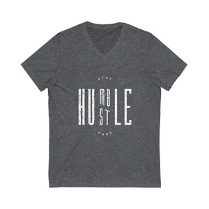 Stay Humble/Hustle Hard V-Neck Tee
