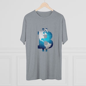 Bitcoin World Tri-Blend Crew Tee