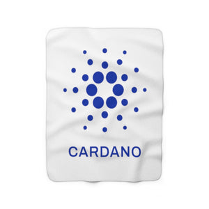 Cardano Foundation Sherpa Fleece Blanket