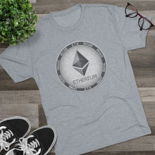 Load image into Gallery viewer, ETH Smart-Digital-Private Tri-Blend Crew Tee
