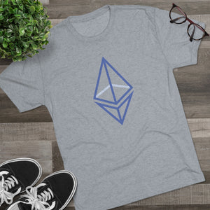 The wired Octahedron Tri-Blend Crew Tee