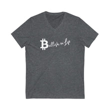 Load image into Gallery viewer, Bitcoin Bull V-Neck Tee
