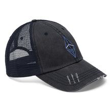Load image into Gallery viewer, Wired Octahedron ETH Trucker Hat
