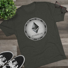 Load image into Gallery viewer, ETH Smart-Digital-Private Tri-Blend Crew Tee
