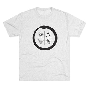 "Ouroboros Inclusive" Tri-Blend Crew Tee