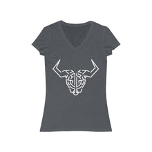 Load image into Gallery viewer, Daedalus Women&#39;s Jersey Short Sleeve V-Neck Tee

