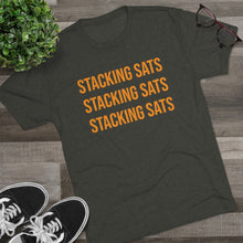Load image into Gallery viewer, Stacking Sats Tri-Blend Crew Tee
