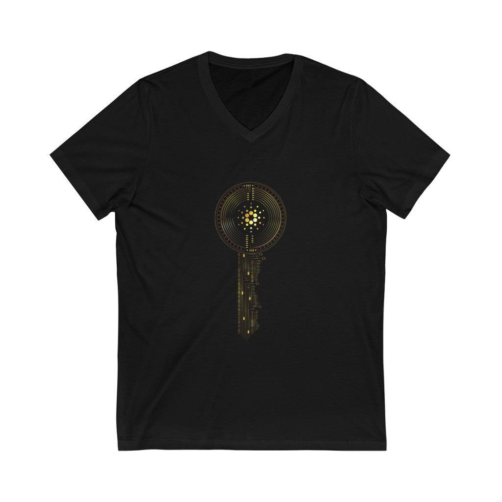 The Cardano Key V-Neck Tee