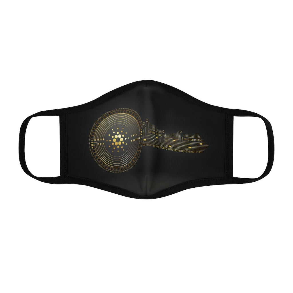Cardano Key Fitted Polyester Face Mask